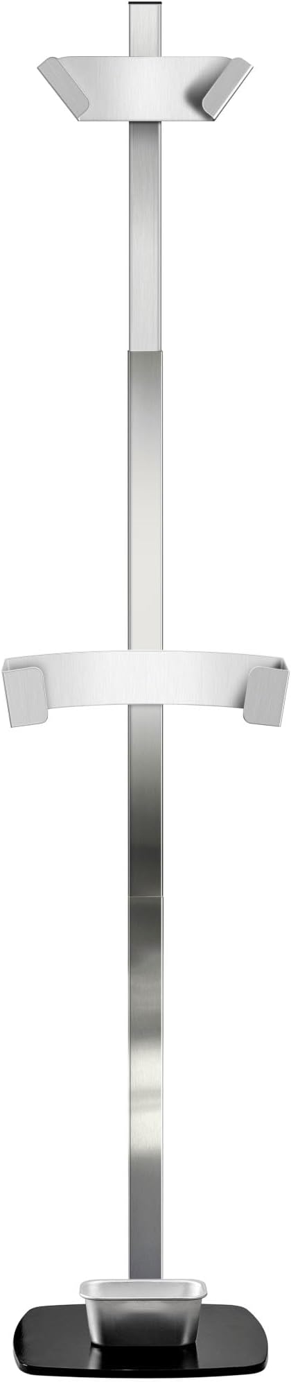 Stainless steel Pizza Peel Rack with Heavy Duty Metal Base Total height 70" Stand Single Sided Pizza Oven Accessories Tool Rack No Pizza Tools