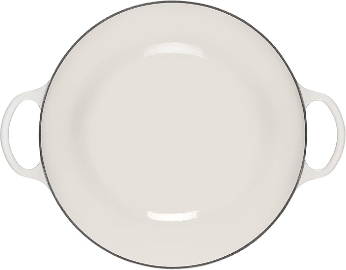 Le Creuset Signature Cast Iron Chef's Oven, 7.5qt, White, LS2514-3216SS