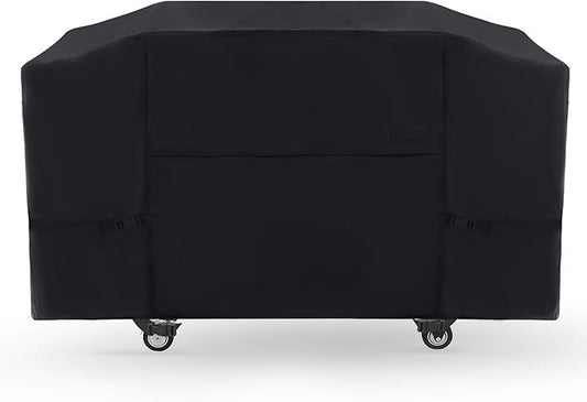 NettyPro Griddle Cover for Blackstone 28 inch Griddle, Waterproof UV Resistant 2 Burner Flat Top Gas Grill Cover 28" Cooking Station Camping, Black