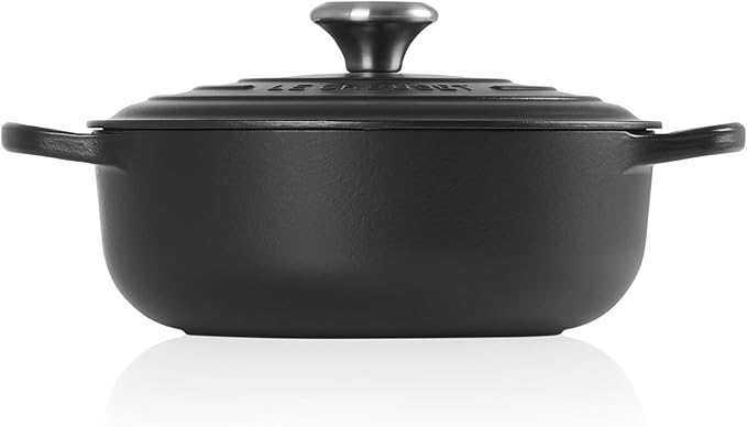 Le Creuset Enameled Cast Iron Signature Sauteuse Oven, 3.5 qt., Licorice