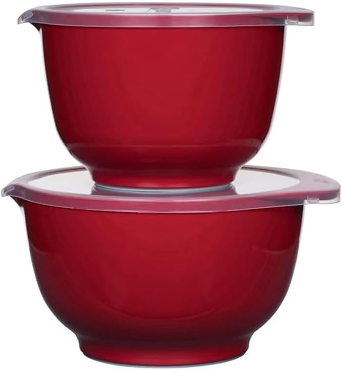 Rosti Precision Craft Mixing Bowl Set 2 Pcs Elevate Your Culinary Experience Stylish Nesting Bowls for Effortless Cooking and Baking