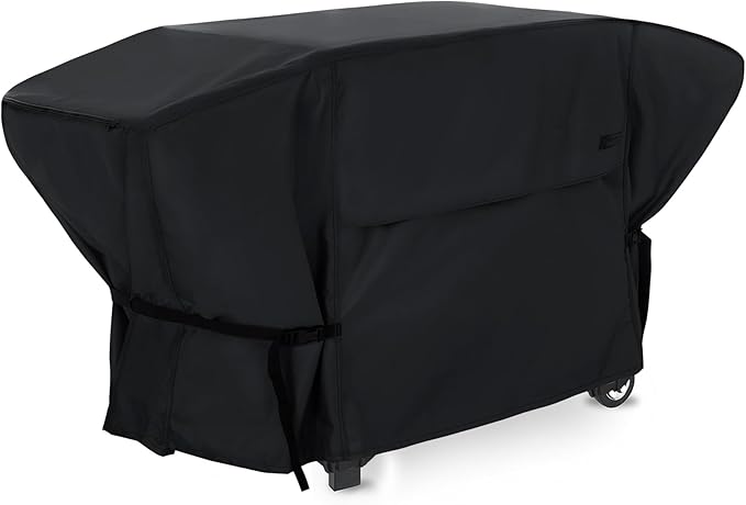 NettyPro Griddle Cover for Blackstone 36 inch Griddle, Waterproof UV Resistant 4 Burner Flat Top Gas Grill Cover 36" Cooking Station, Black