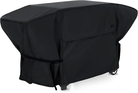 NettyPro Griddle Cover for Blackstone 36 inch Griddle, Waterproof UV Resistant 4 Burner Flat Top Gas Grill Cover 36" Cooking Station, Black