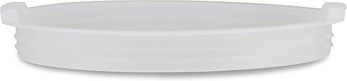 Cuisinart CTG-00-SMB Stainless Steel Mixing Bowls with Lids, Set of 3, Red