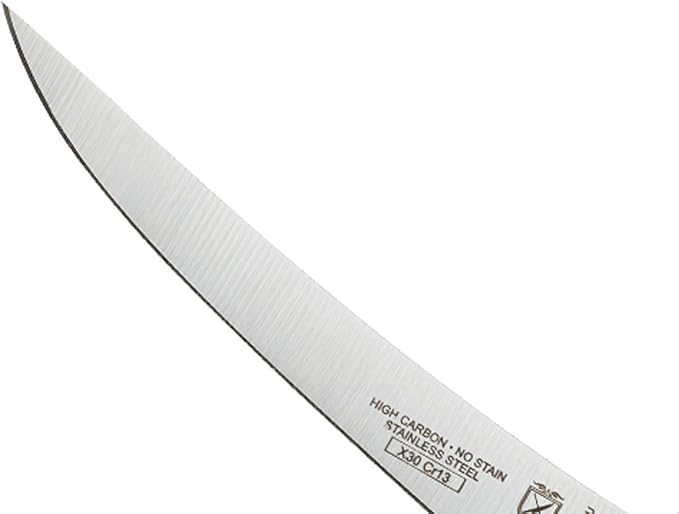 Mercer Culinary Millennia Color Handle Cutlery 6" Curved Boning Knife Purple