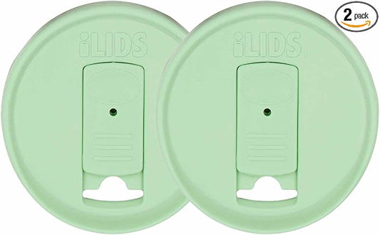 Mason Jar Drink Lid, Regular Mouth, Celery, Pack of 2