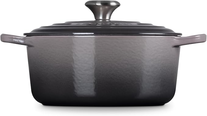 Le Creuset Enameled Cast Iron Signature Round Dutch Oven, 4.5 qt., Oyster