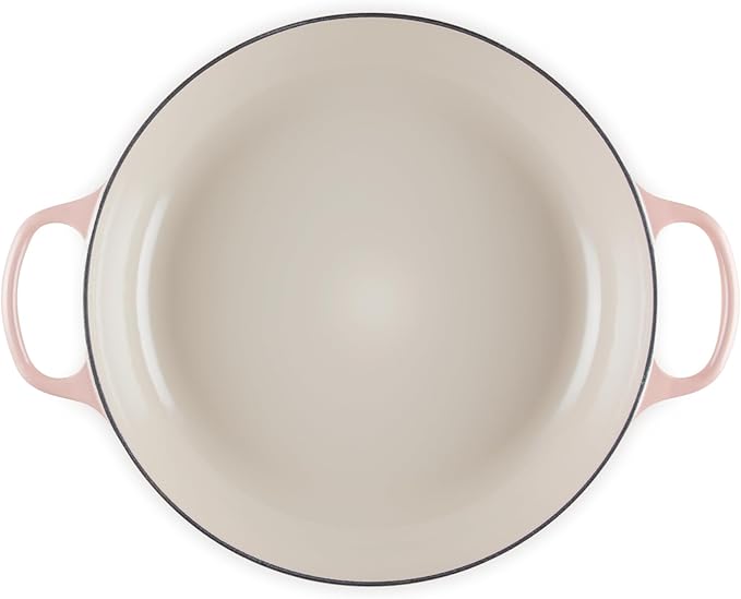 Le Creuset Enameled Cast Iron Signature Round Braiser, 5qt., Peche