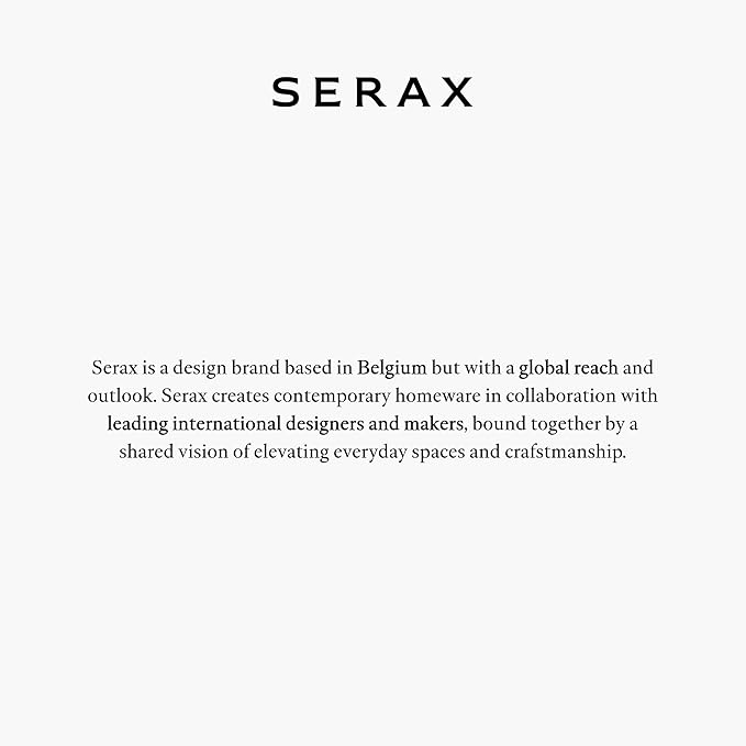 White Blue Serving Plate | Feast tableware by Ottolenghi | Serving Tray Dish Set for 1 | Stoneware Microwave Safe Plates | Farmhouse Kitchen and Dinnerware Sets for Home, Family, Party