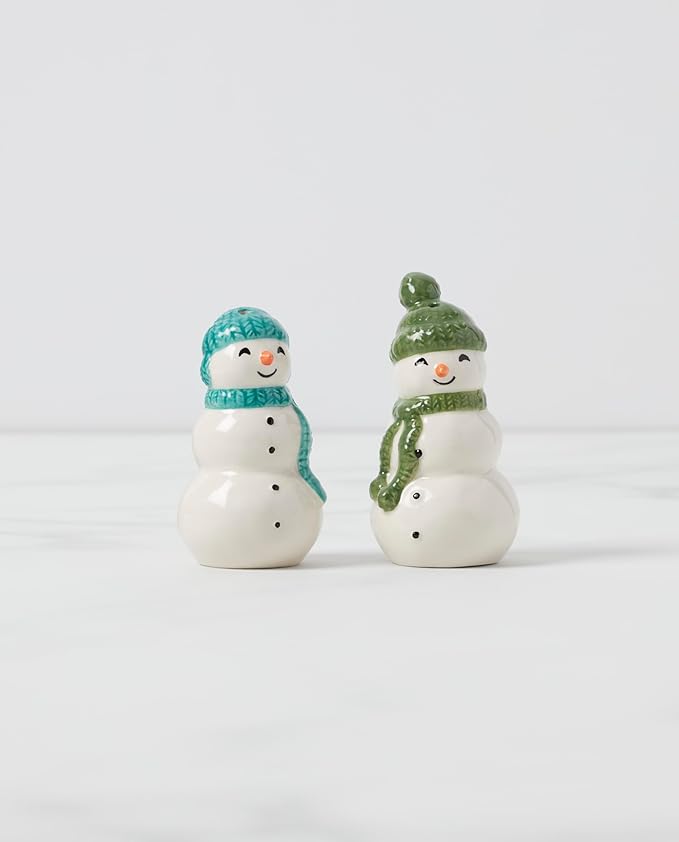 Lane Snowman Salt & Pepper Set, 2-Piece, Christmas & Holiday Hosting