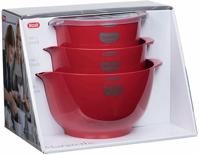 Rosti Precision Craft Mixing Bowl Set 2 Pcs Elevate Your Culinary Experience Stylish Nesting Bowls for Effortless Cooking and Baking