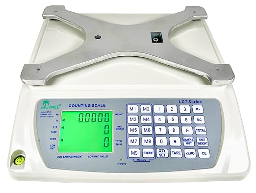 Tree LCTx 66 Large Counting Scale, 66 X 0.001 lbs Precision Weighing Warehouse Industrial Commercial Manufacturing Counting Instrument