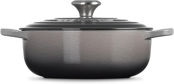 Le Creuset Enameled Cast Iron Signature Sauteuse Oven, 3.5 qt., Oyster