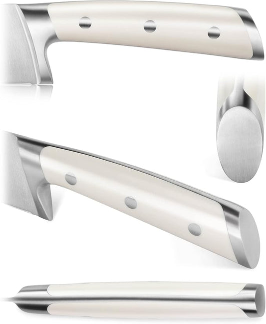 Cangshan S/S1 Series German Steel Forged Chinese Cleaver Set (White)