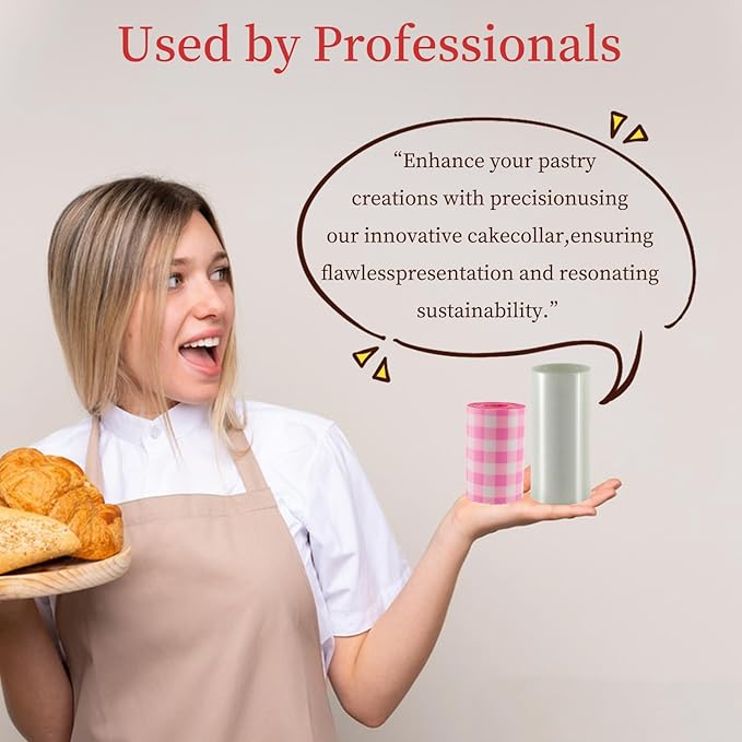 Cake Collar, Transparent Cake Rolls, Clear Cake Strips, DIY Acetate Sheet, Surrounding Edge for Baking Decorate, Chocolate Mousse Cake Elegant Cake Wrapping 2.4X394 inch
