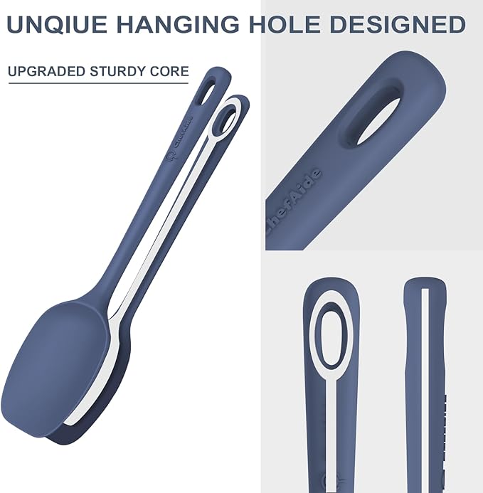 5 Pieces Silicone Spatula Set