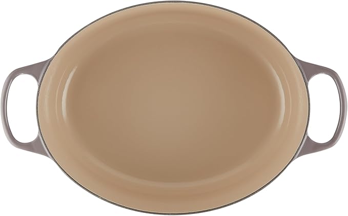 Le Creuset Enameled Cast Iron Signature Oval Dutch Oven, 9.5 qt., Oyster