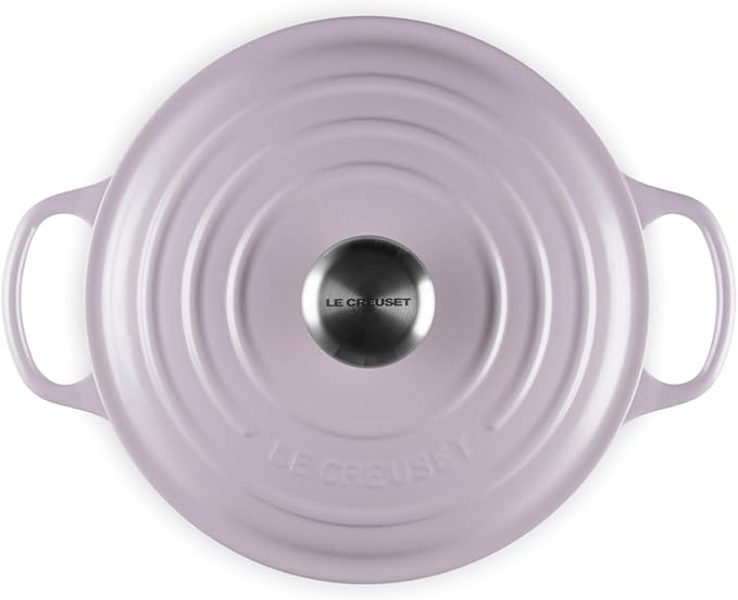 Le Creuset Enameled Cast Iron Signature Round Sauteuse, 3.5qt., Shallot