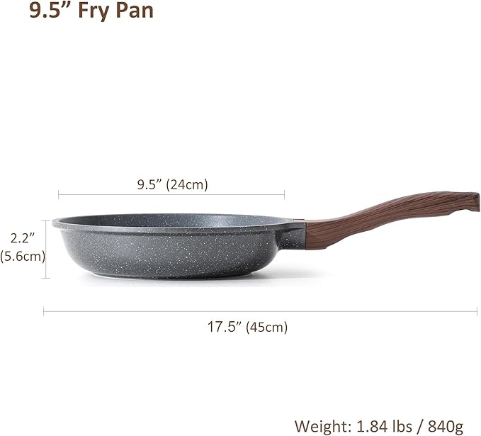 SENSARTE Nonstick Frying Pan (9.5 Inch)