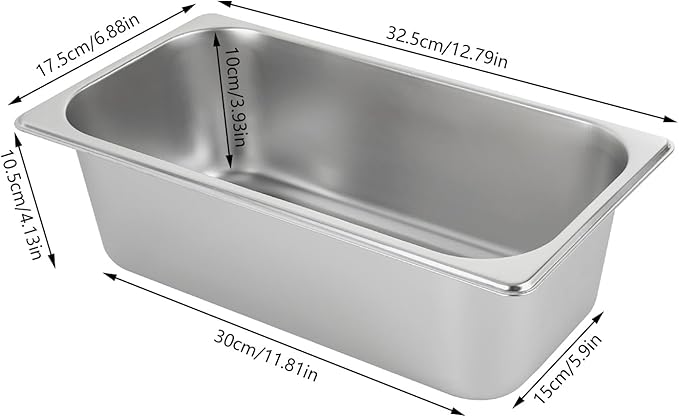 Chocolate Tempering Machine 32℉-176℉ Commercial Chocolate Melting Pot 26.46 lbs Stainless Steel Food Warmer Chocolate Fondue with Lid for Restaurant Home Party (3 Pots)