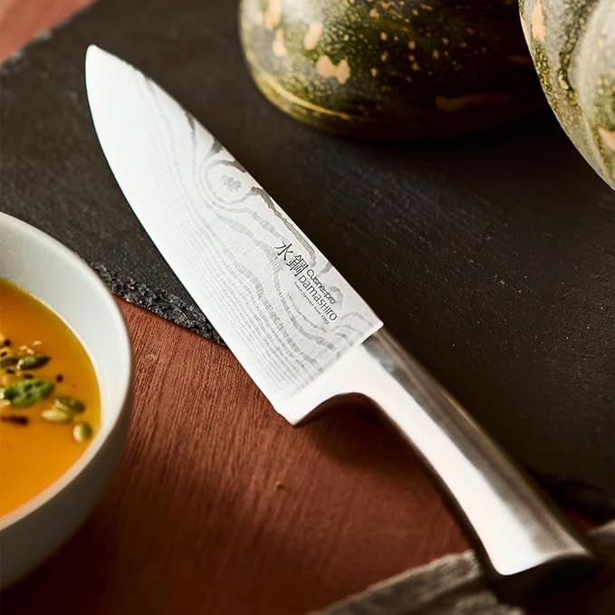 Cuisine::pro Damashiro Knife Block (Hiryu, 10-Piece Set) - Premium Japanese Steel Knife Set