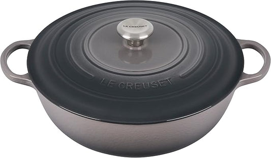 Le Creuset Signature Cast Iron Chef's Oven, 7.5qt, Oyster