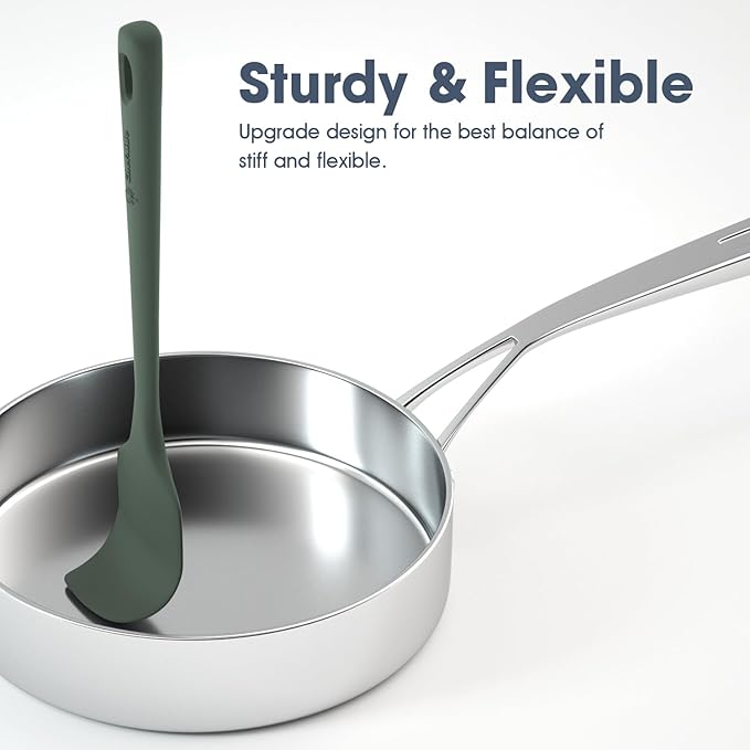 5 Pieces Silicone Spatula Set