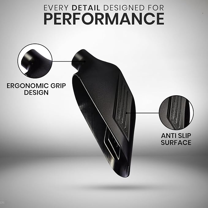 Rattleware Half Kilo Food Measuring Bean Scale Scoop - Durable and Commercial Coffee Beans Weighing Container Spoon, Plastic Coffee Bean Scale Measuring Tool for Baristas - Black