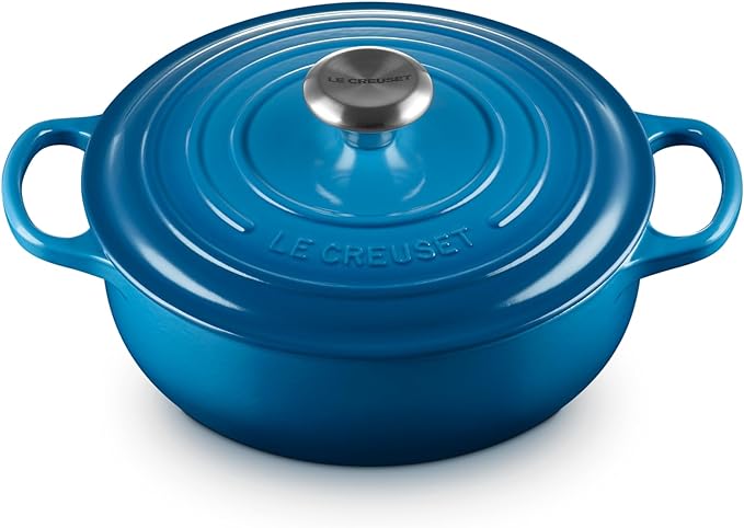 Le Creuset Enameled Cast Iron Signature Sauteuse Oven, 3.5 qt., Marseille