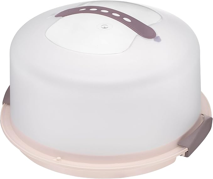 Tribello Extra Large Cake Storage Container, Cake Carrier With Handle Holds Cake 12 X 12 X 5 (Being)