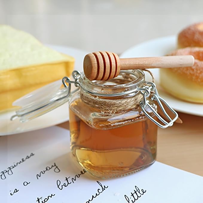 4oz Small Spice Jars with Lids, 15 Pack Airtight Glass Jars, Small Spice Containers Includes Labels & Rubber Gaskets for Kitchen, Jam, Herbs, Crafts, Wedding