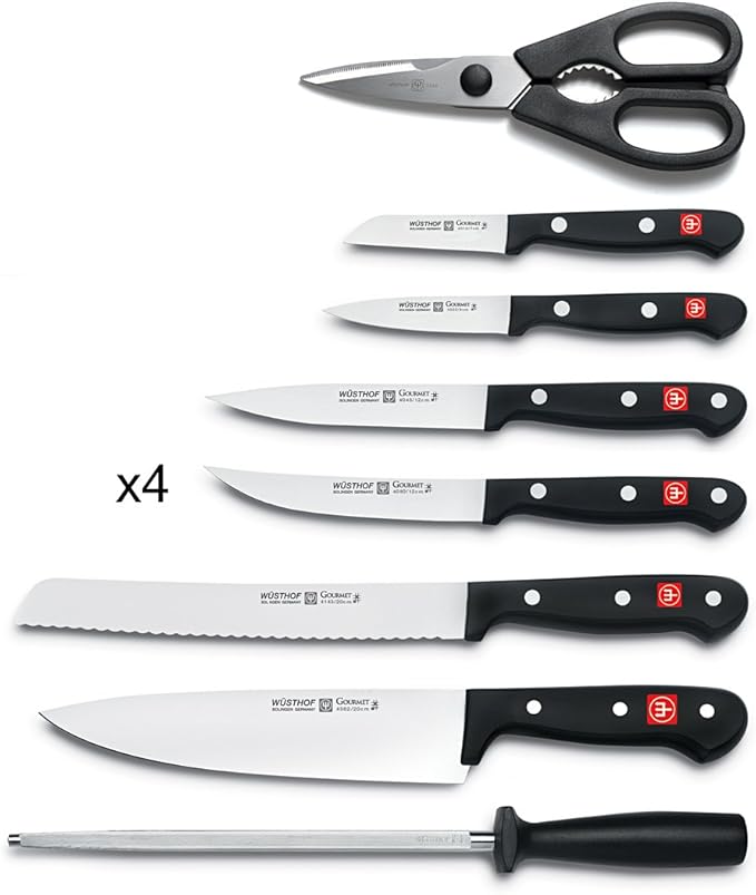 WÜSTHOF Gourmet 12-Piece Knife Block Set
