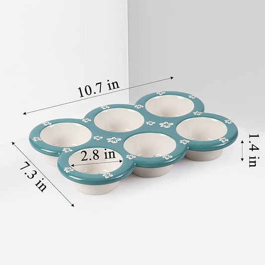 Wisenvoy Muffin Pan Cupcake Pan Ceramic Muffin Tin Cupcake Tin Popover Pan Muffin Pans Nonstick 6 Cupcake Tray