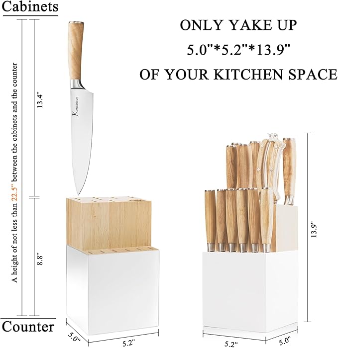 Natura Series Knife Block Set