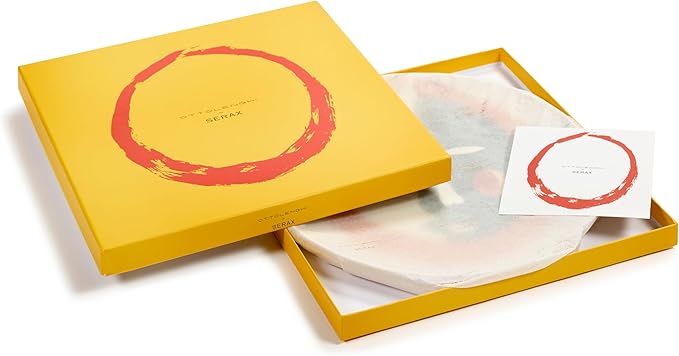 Breakfast Plate | Feast tableware by Ottolenghi | 4 Dessert Plates | Stoneware Dinnerware Set in mixed colors 1 | luxury Dishware for Dinner at Home, Party | Kitchen Sets