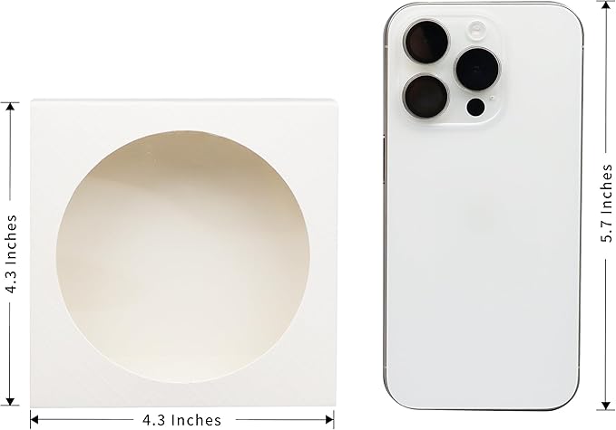 50pcs Individual Cookie Boxes with Window 4.3x4.3x1.2 Inches Small Soap Packaging Boxes Dessert Boxes Auto-Popup Gift Box Wedding Favor Boxes Small Gift Boxes for Single Cookie Pastry