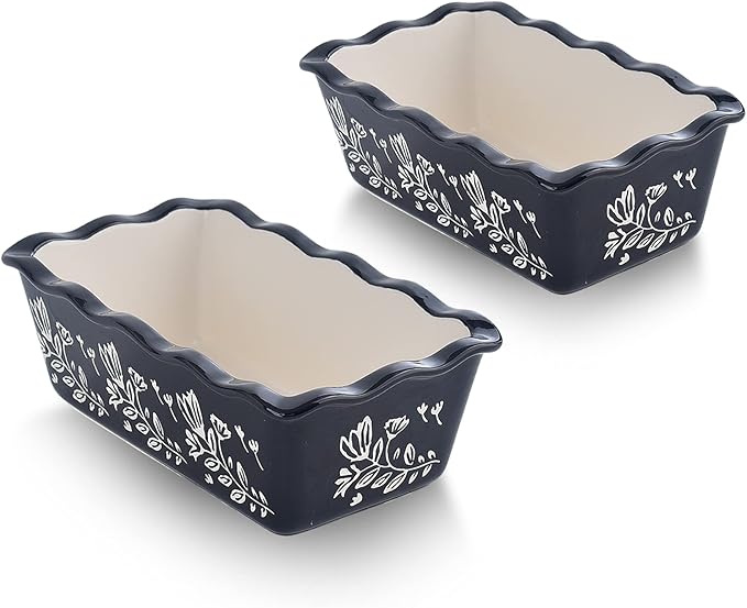 Wisenvoy Loaf Pans for Baking - Ceramic & Porcelain Nonstick Bread Pans