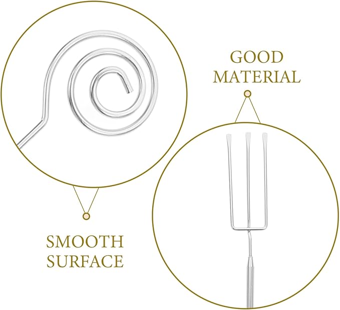 3Pcs Chocolate Dipping Tools, Stainless Steel Candy Dipping Tools Set, Baking Supplies Stainless Steel Fondue Fork, Cooking Tool Set Dishwasher Safe