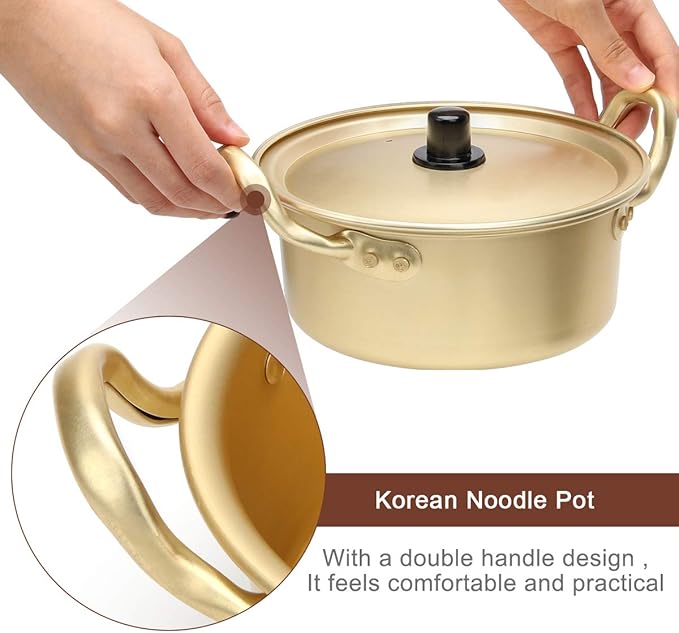 Korean Ramen Cooking Pot
