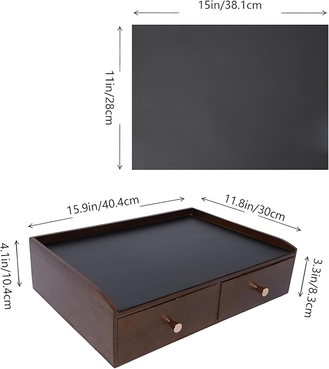 Wooden Coffee Pod Holder Coffee Pods and Tea Organizer Holder Compatible with Keurig Pod & K-Cup | 30 Pod Capacity