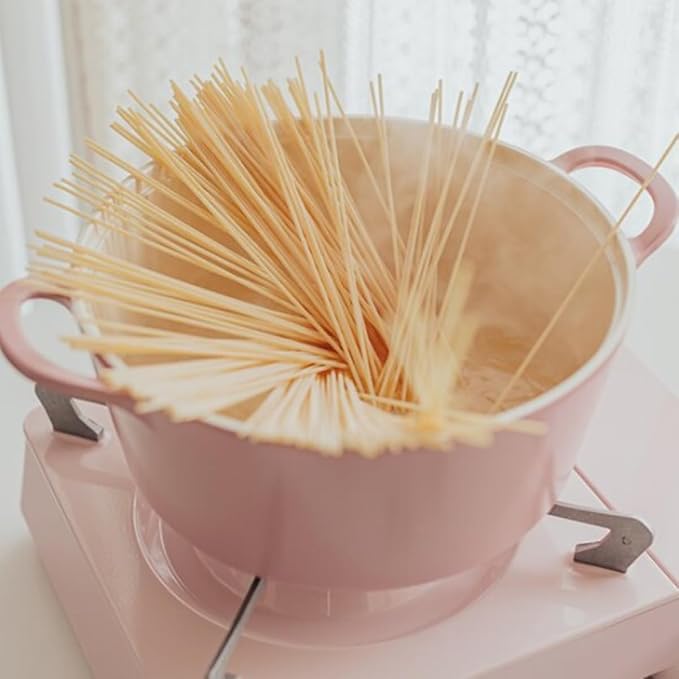 Neoflam Retro 3QT Stockpot with Lid – 8.7" (22cm) Nonstick Ceramic Coated Casserole, Saute Pot, Dutch Oven with Silicone Handle Holder, Dishwasher Safe, Elegant Kitchen Cookware, Made in Korea