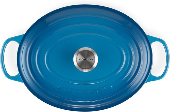 Le Creuset Enameled Cast Iron Signature Oval Dutch Oven, 6.75 qt., Marseille