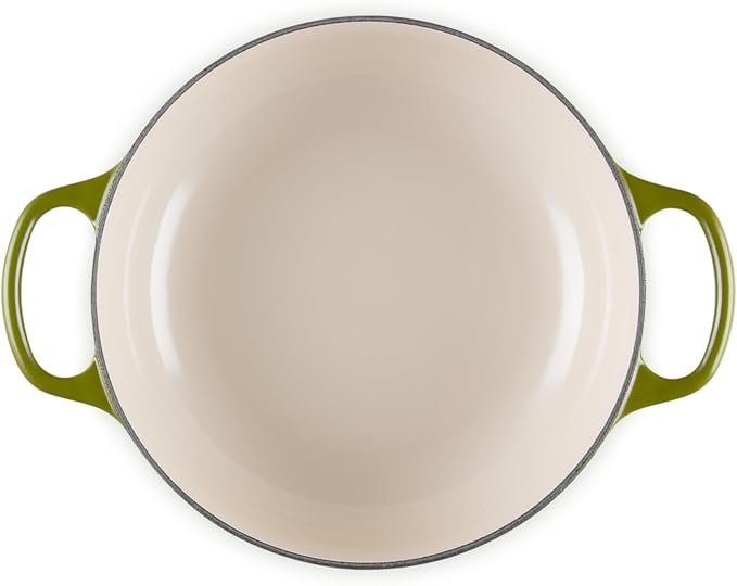 Le Creuset Enameled Cast Iron Signature Round Sauteuse, 3.5 qt., Olive