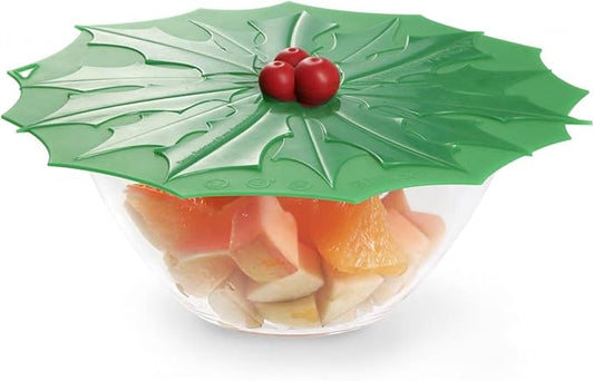 Charles Viancin - Holly Silicone Lid for Food Storage and Cooking - 9''/23cm - Airtight Seal on Any Smooth Rim Surface - BPA-Free - Oven, Microwave, Freezer, Stovetop and Dishwasher Safe