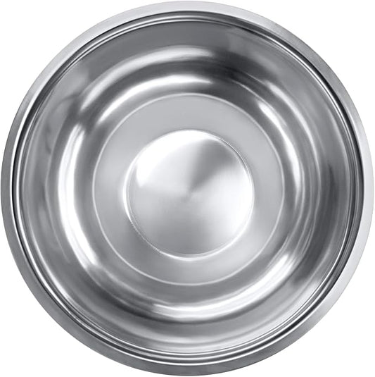 Stainless Steel 3/4 QT Mixing Bowl | Home & Commercial Quality | Flat Bottom | Cooking, Baking, Meal Prep [1PK]