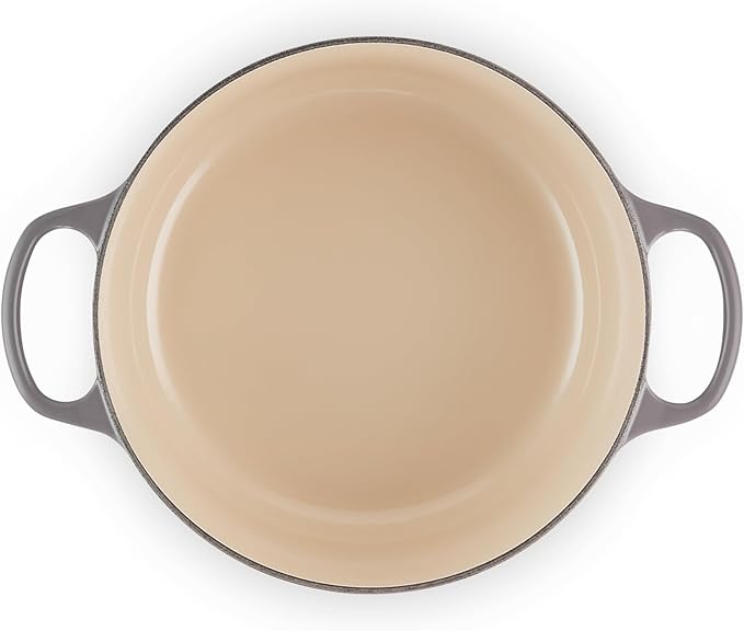 Le Creuset Enameled Cast Iron Signature Round Dutch Oven, 5.5 qt., Oyster