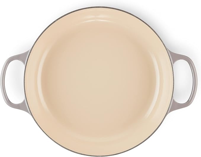 Le Creuset Enameled Cast Iron Signature Braiser, 3.5 qt., Oyster