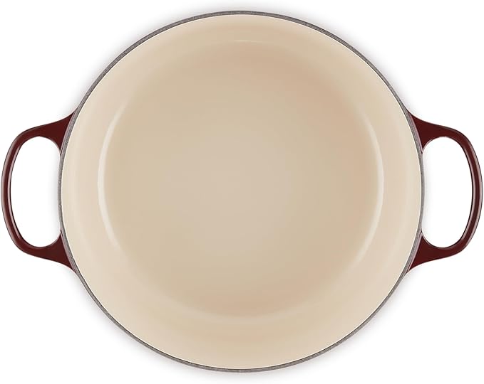 Le Creuset Enameled Cast Iron Signature Round Dutch Oven, 7.25 qt., Rhone