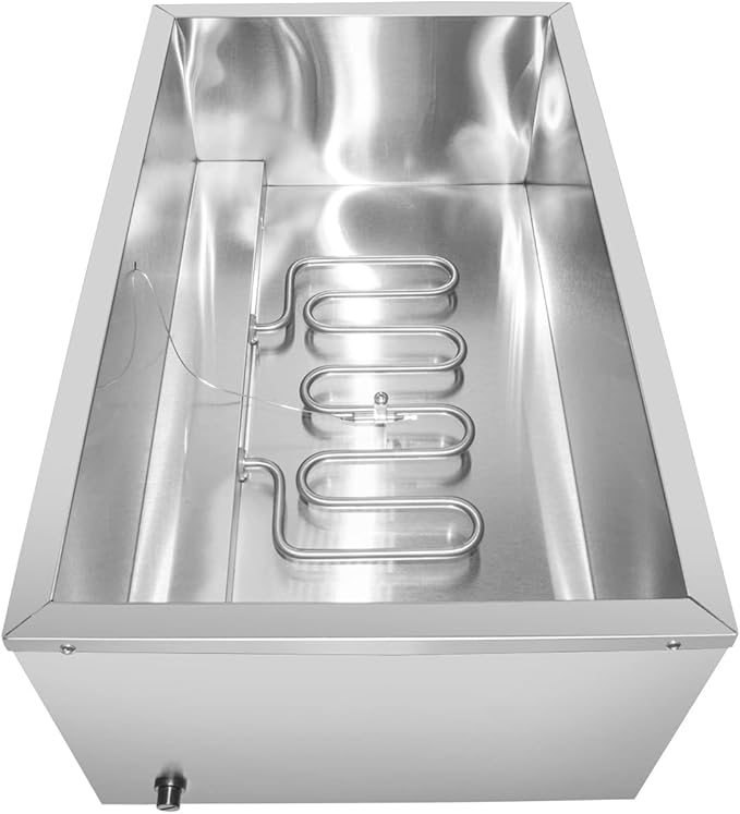 ALDKitchen Bain Marie Food Warmer | Electric Steam Buffet Warmer | 110V (1 tank)