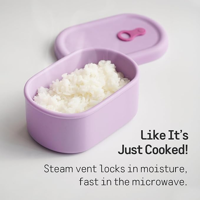 Premium Korean-Made Silicone Airtight Food Container with Steam Vent – BPA Free, Leakproof, Microwave & Freezer Safe Meal Prep. & Leftovers Storage (Mandarin Orange, 200ML)